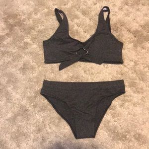 NWOT Bikini with key hole top